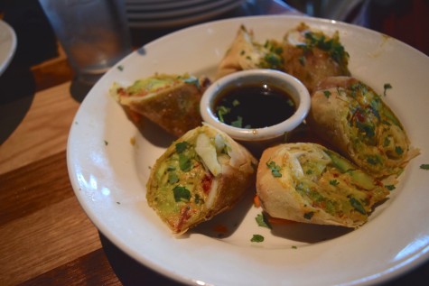 BJ’s signature appetizer, the Avocado Eggrolls, may sound strange at first, but once it’s complemented with the sweet tamarind sauce, it is an absolute must have!