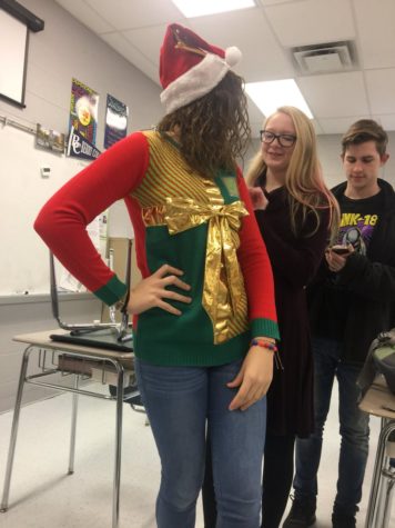 Winners: Ugly Christmas Sweater Contest