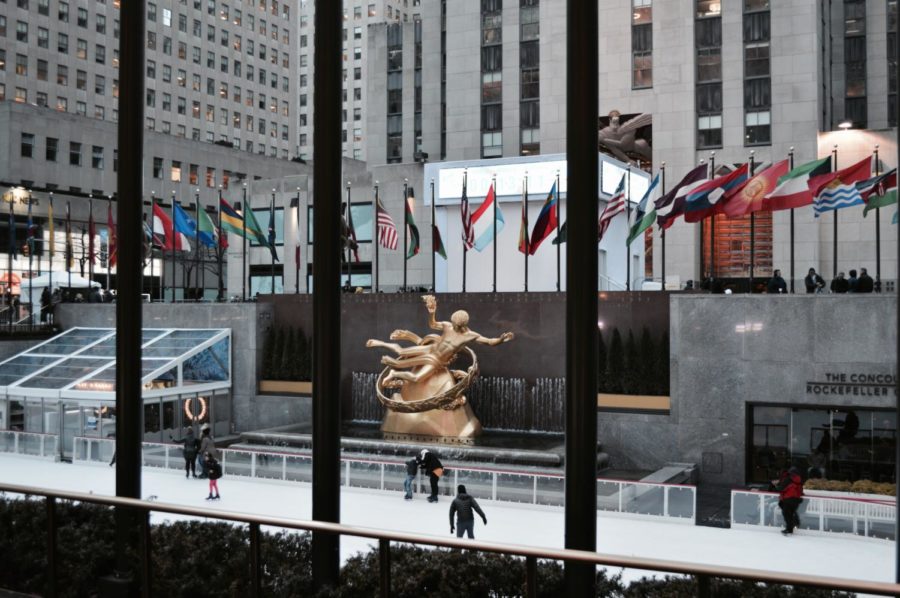 Day One:
One the way to St. Patricks Cathedral, we stopped at the Rockefeller Center. 