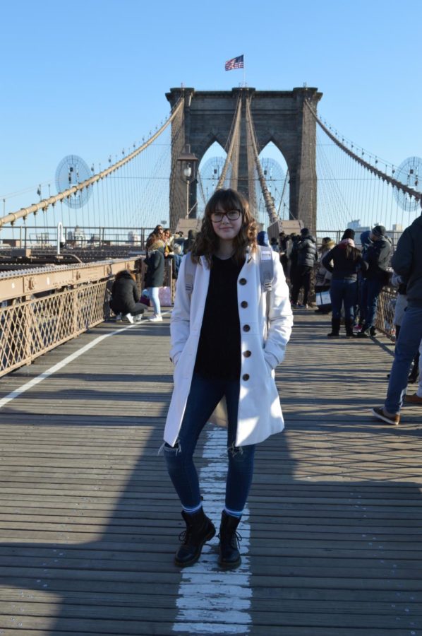 Day Two:
Wow, another picture of me on the Brooklyn Bridge. Are you surprised?
