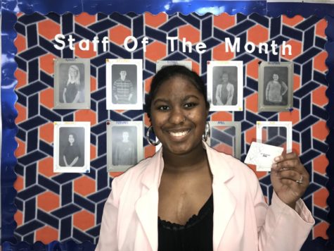 The Blackman Voice Staff of the Month