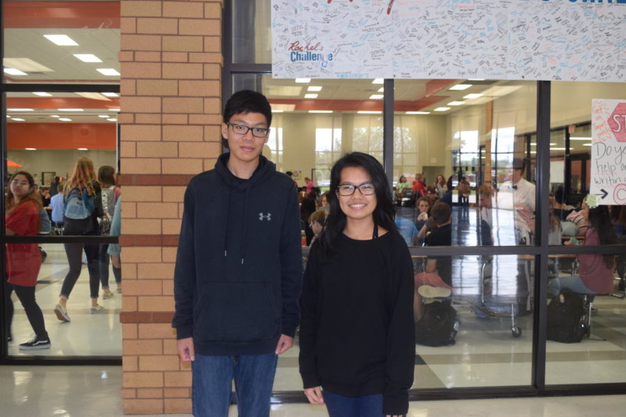 Emmah Xiong and Journey Phapheelom, Sophomores. 