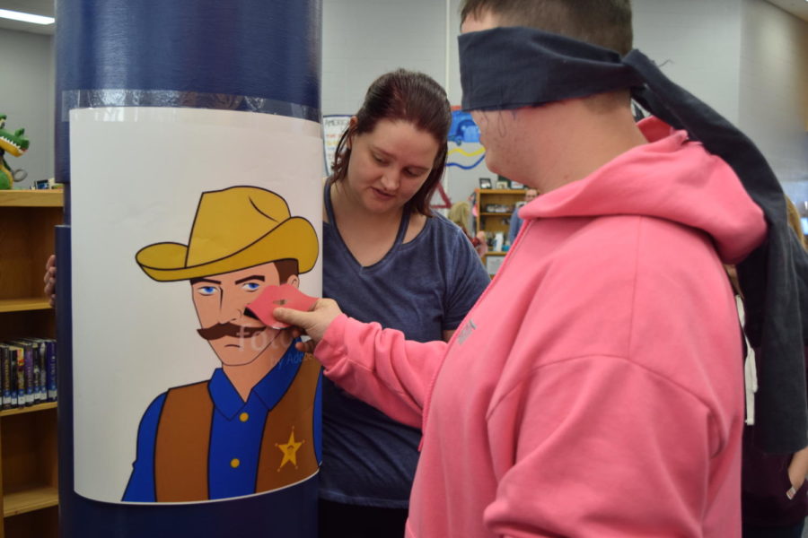 The event planners came up with so many creative ideas all revolving around that; there were games, activities, decorations, etc. all Holes themed! -Emily Stock 
