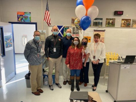 Geneva Cook was selected as Blackman Highs Teacher of the Year.