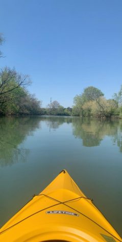 During the spring and summer, kayaking is a great outside activity.