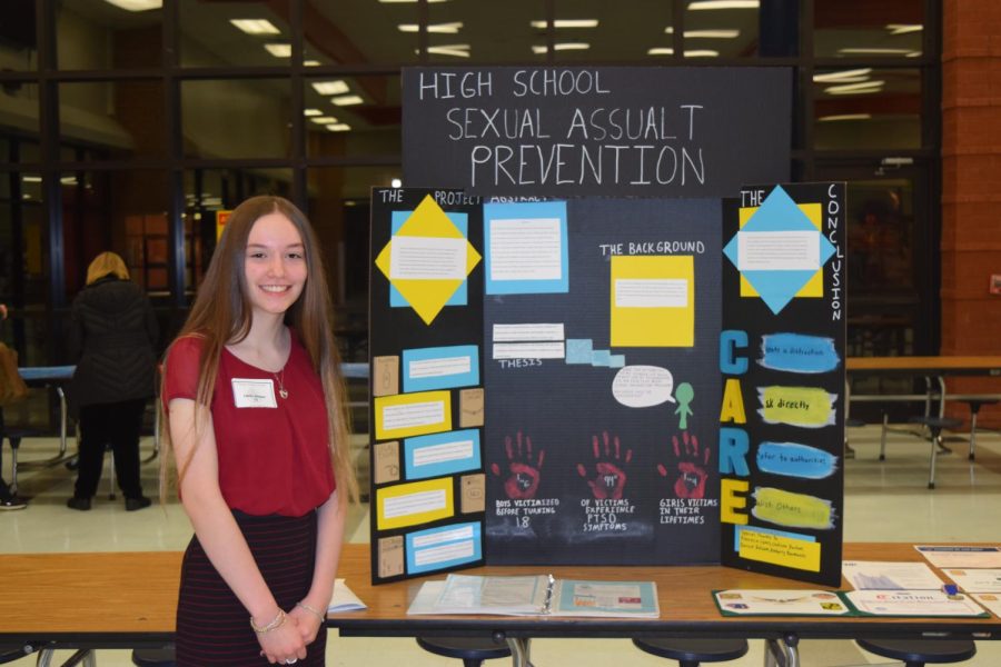 Emily Wingate researched sexual assault prevention to be implemented in high school.