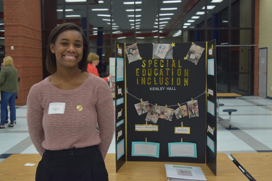 Kenley Hall researched the inclusion of special education student in school culture.