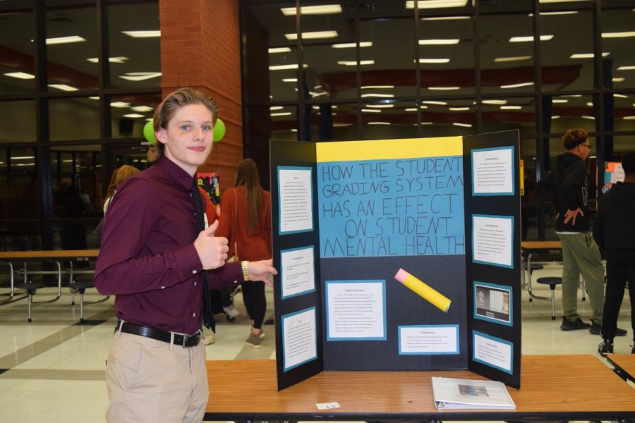 Adin Heathcott researched how the student grading system effects a students mental health.