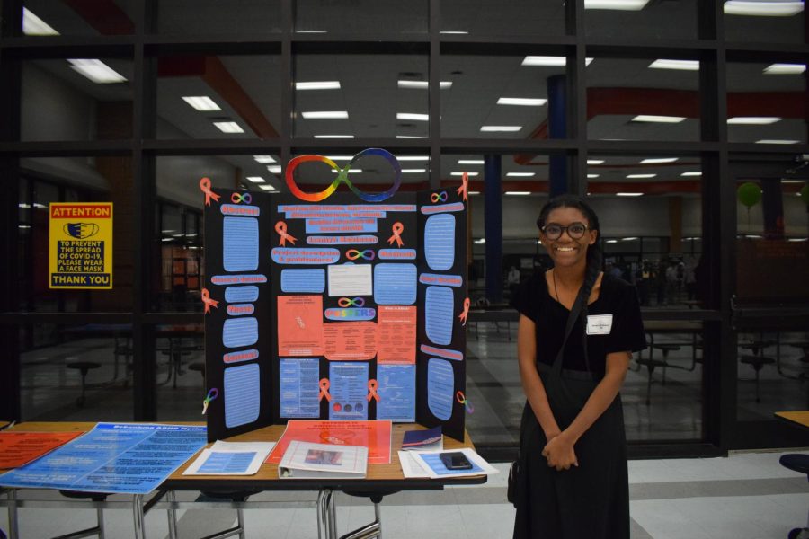 Jasmyn Robinson researched ADHD awareness and support in school environments. 