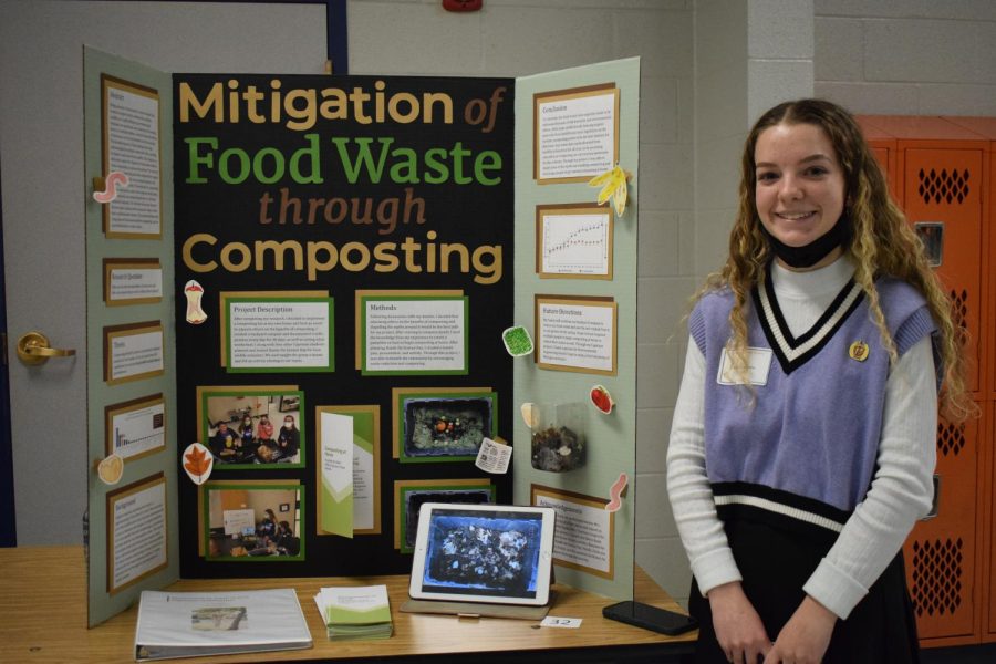 Claire Harvie researched mitigation of food waste through composting. 