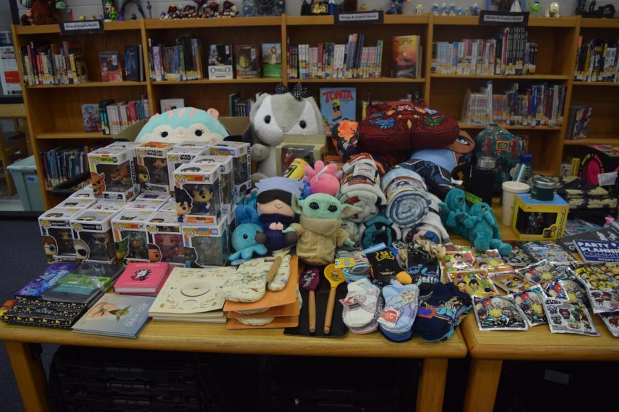 The Blackman Books-A-Million book fair is being held in the Media Center from Wednesday, January 26 to Friday, January 28. Books, Funko pops, and much more are all available to purchase.