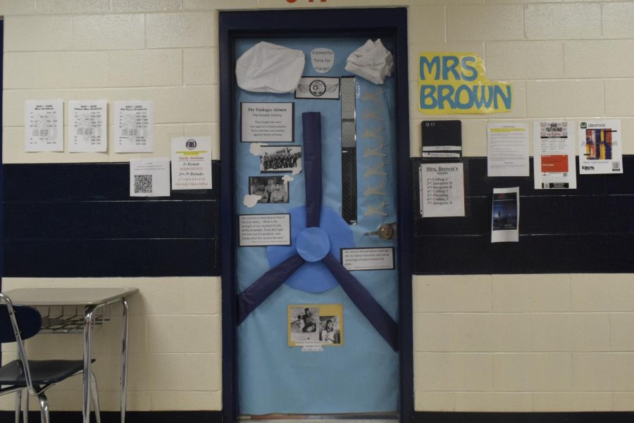Lori Browns door was part of the Honorable Mentions list.