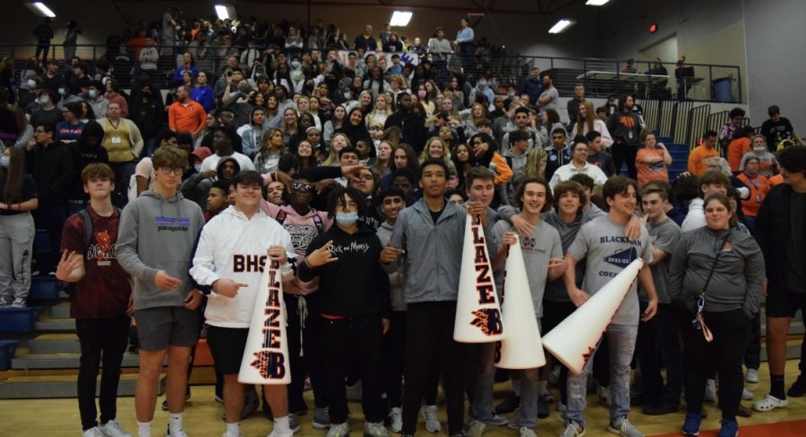 The junior section poses with pride.