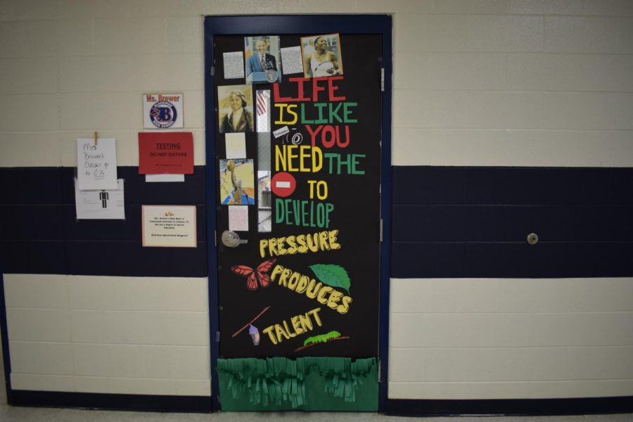 Diane Brewers door was part of the Honorable Mentions list.