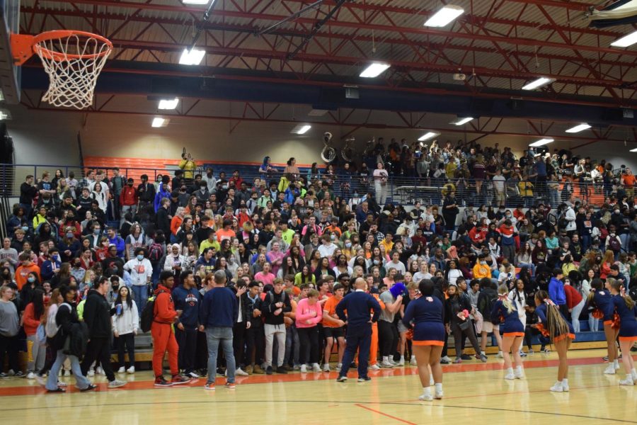 Photos from the March 9th pep rally before the Lady Blaze basketball state tournament game