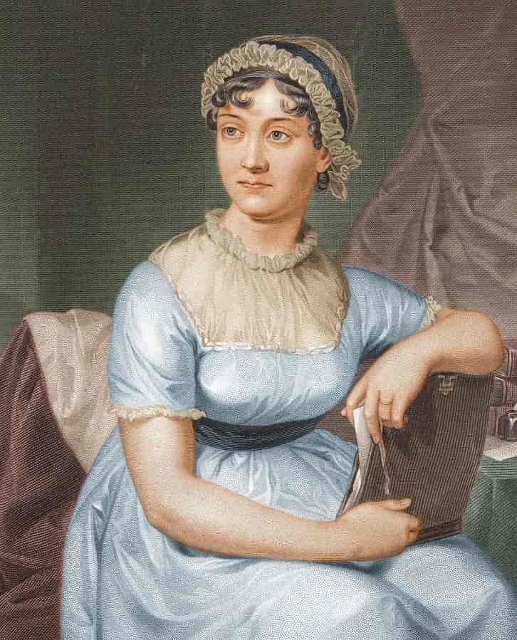 Jane Austen is an influential writer and famous author for books like Emma, Pride and Prejudice, and others.