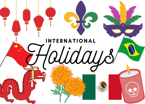 International Holidays Graphic