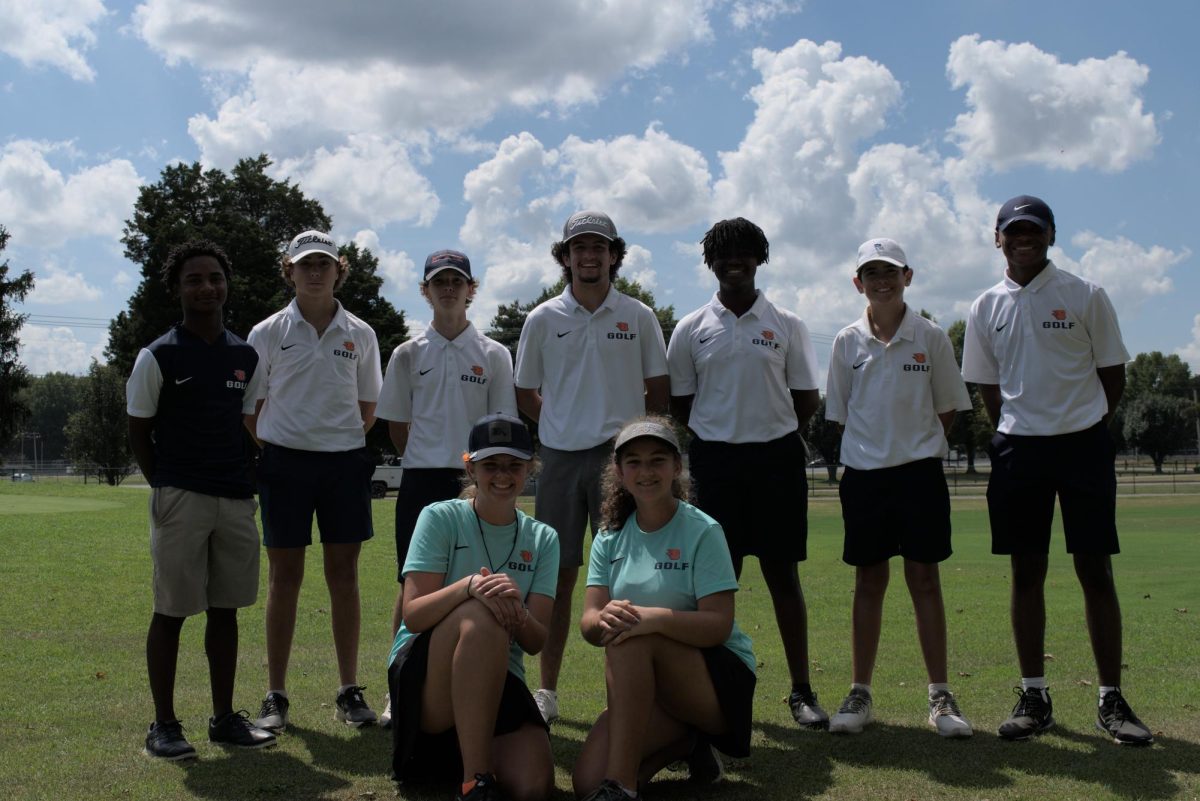 Golf team after competing