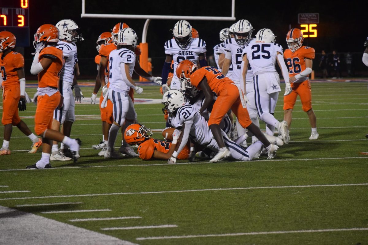 Siegel player makes tackle 