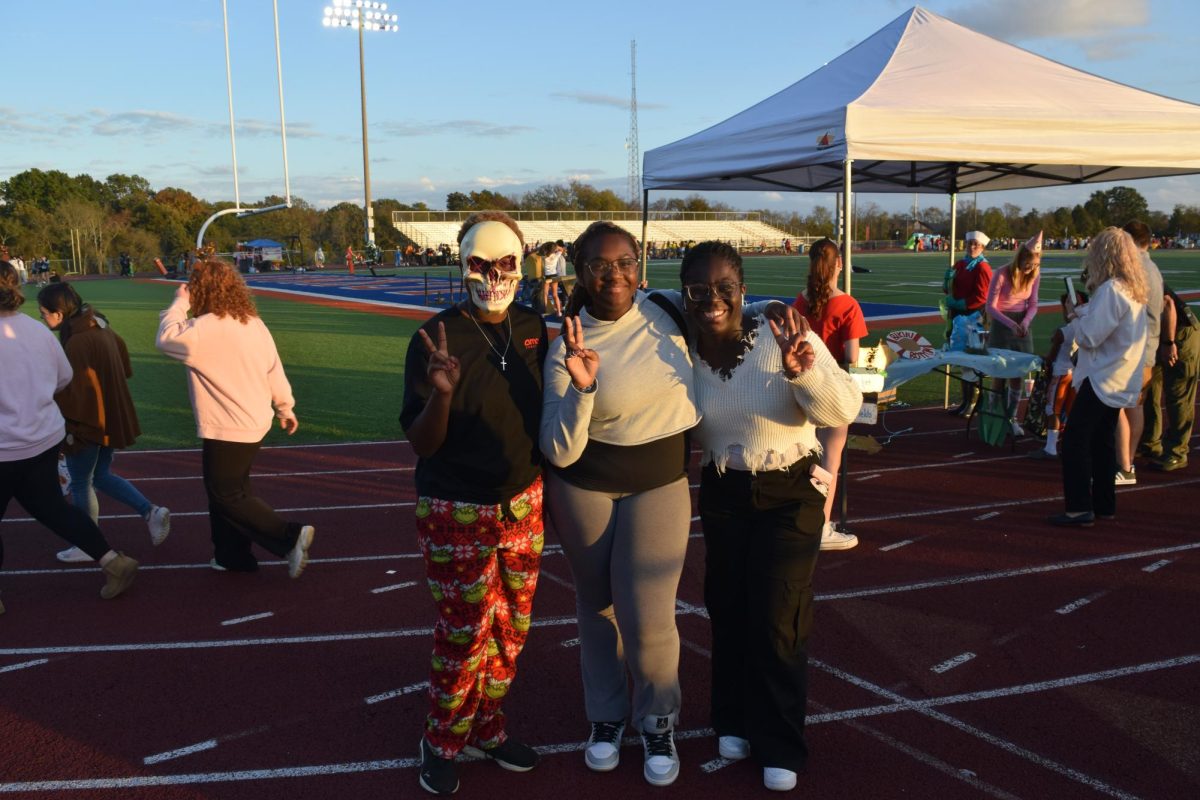 Blackman students attending track or treat