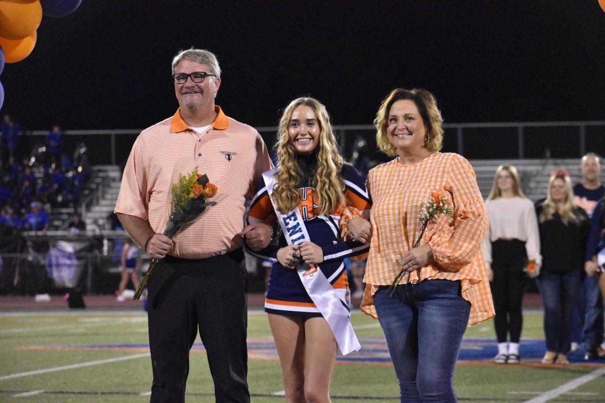 Senior Bailey getting recognized