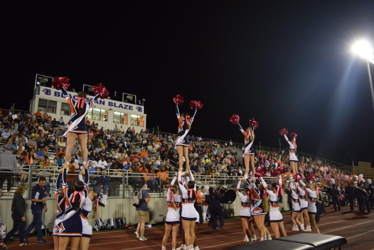 Blackman cheer 