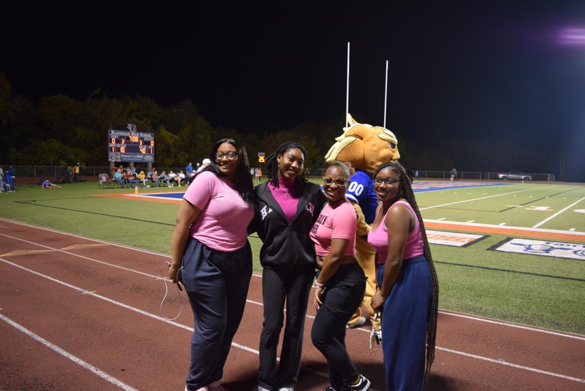 Blackman students at the game