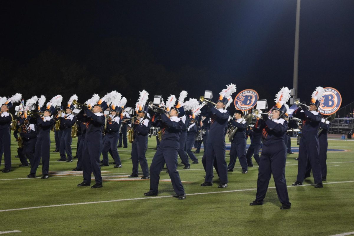 Blackman band performing