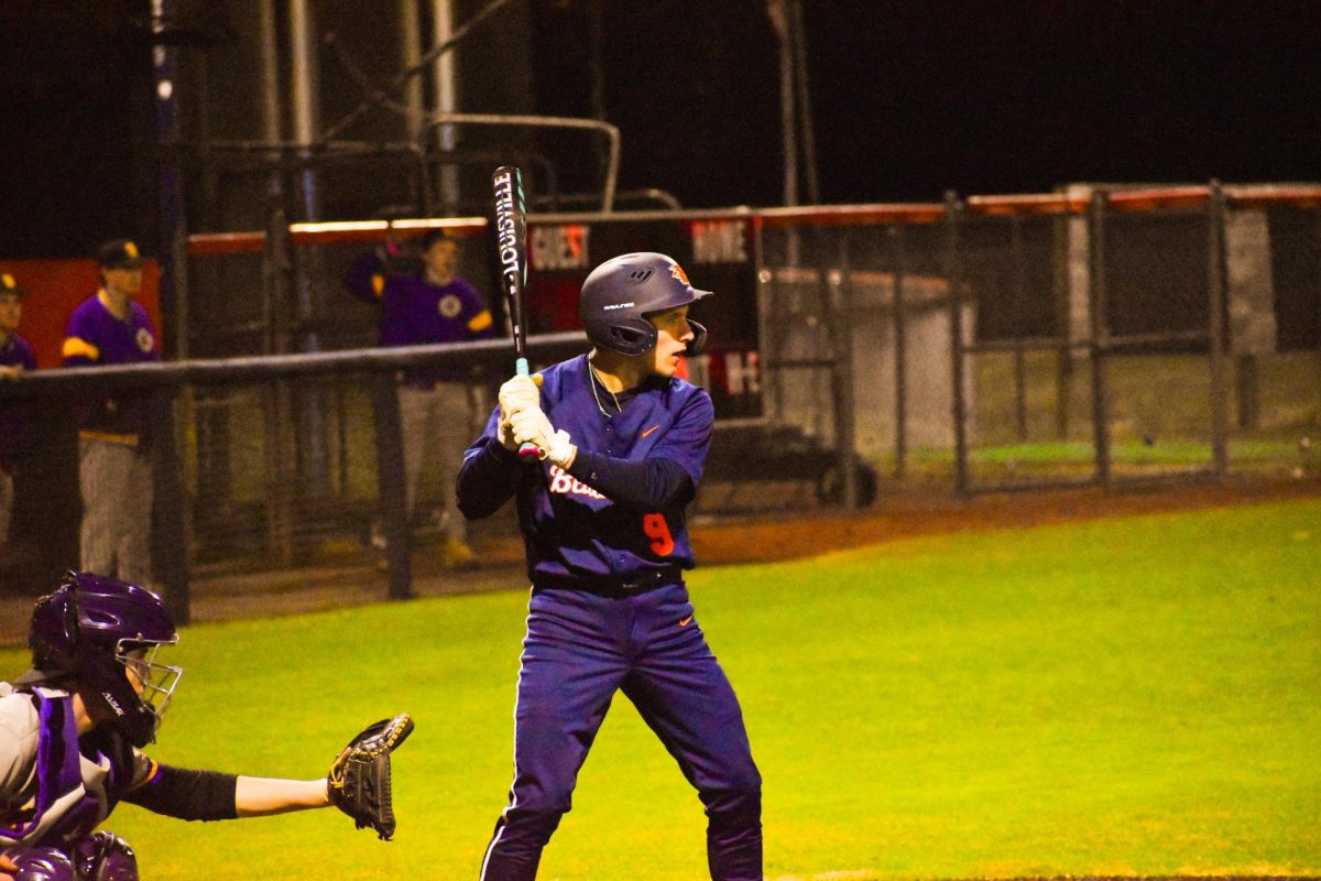 Spencer Dobratz batting 