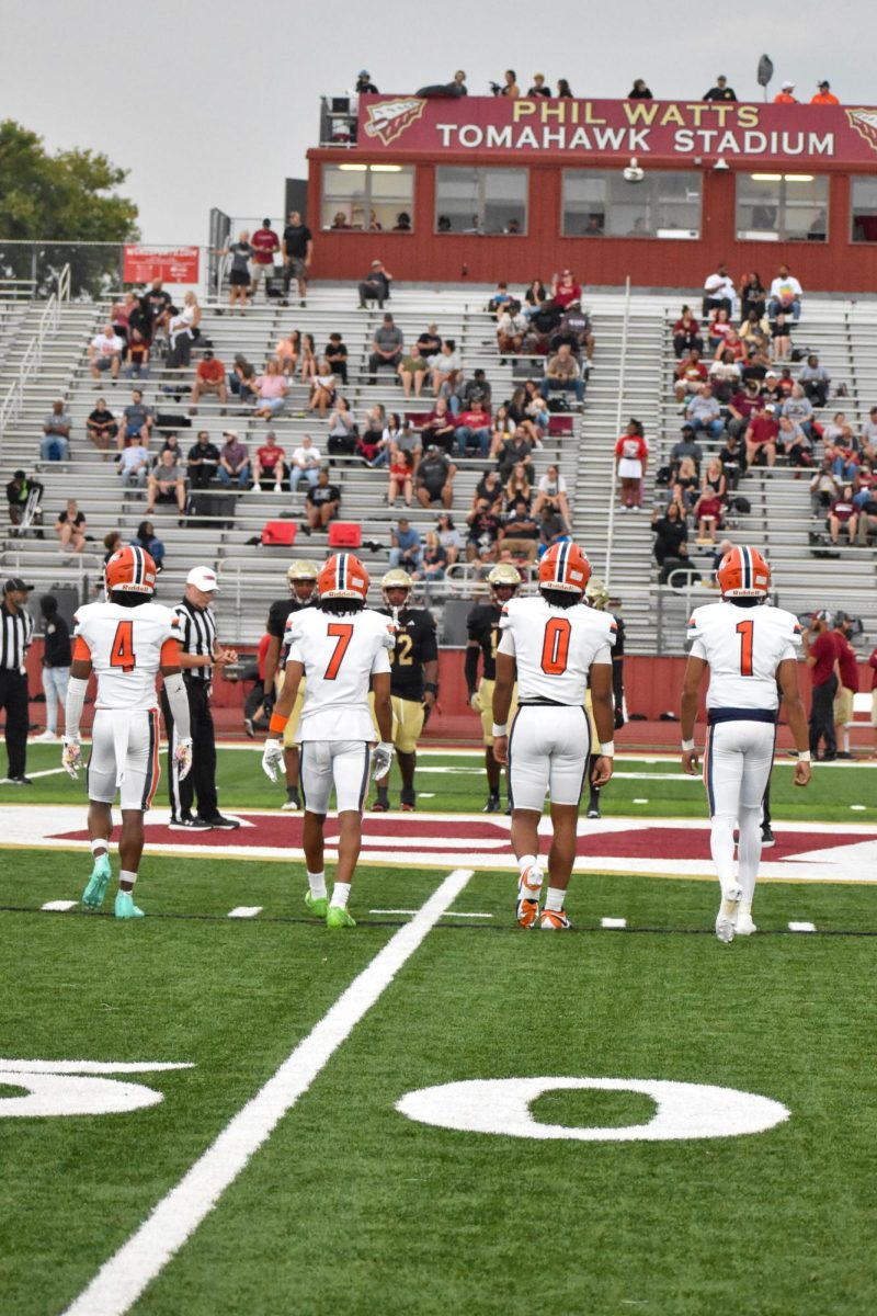 Jaden Lark, Kari Dixon, TJ Johnson, and Jaevion Elliot’s as the team captains 