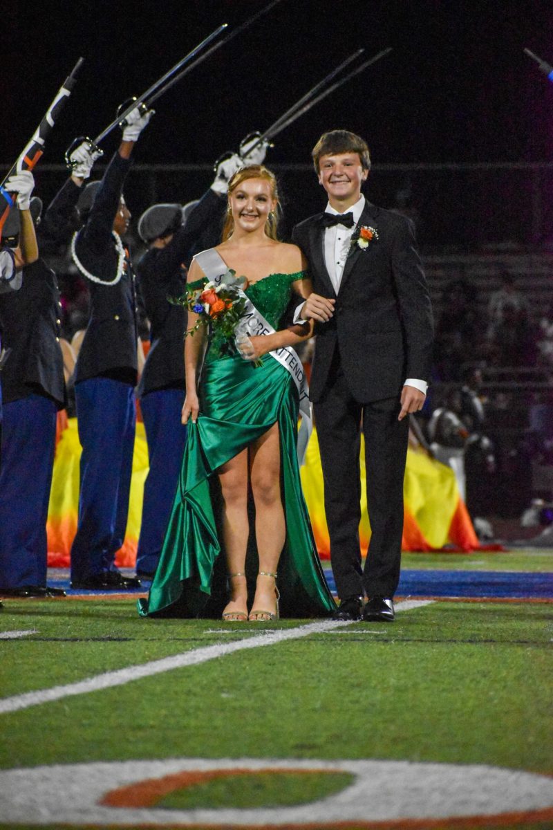 Addison Merson escorted by Jackson Daniel