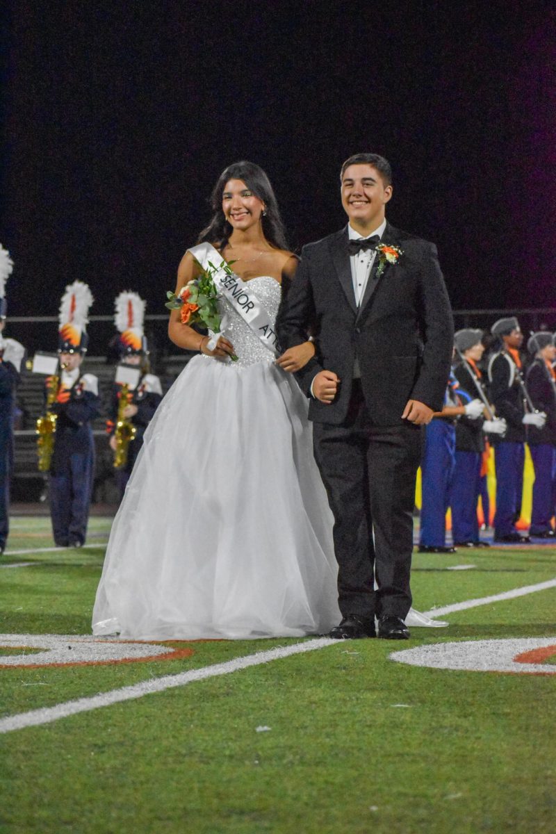 Sofia Bonilla escorted by Brody Warren