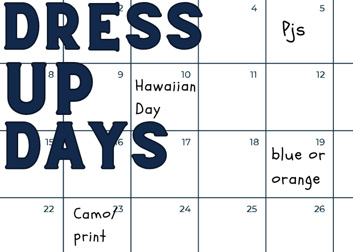 Dress up days
