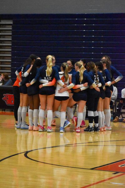 Blackman huddle