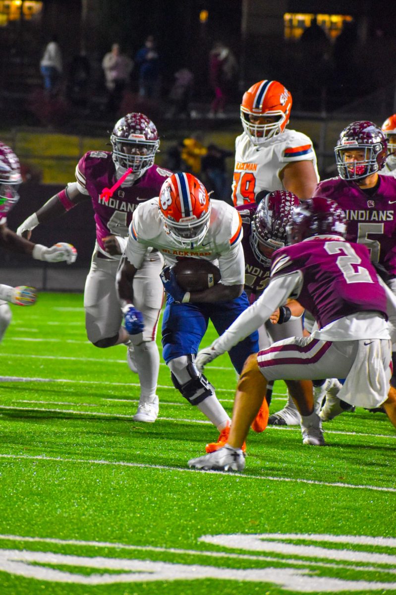 Daniel Smith lowering a shoulder 