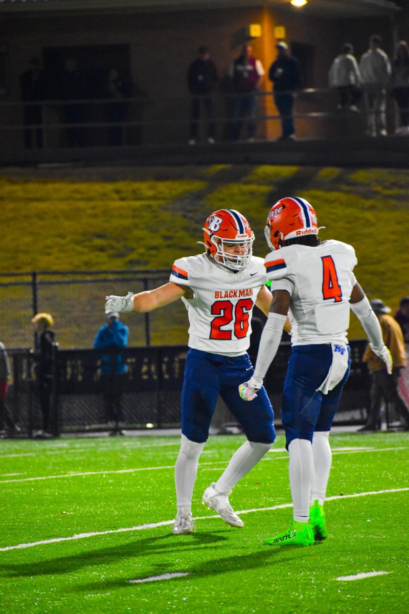 Jerison Daniel and Jaden Lark celebrating 